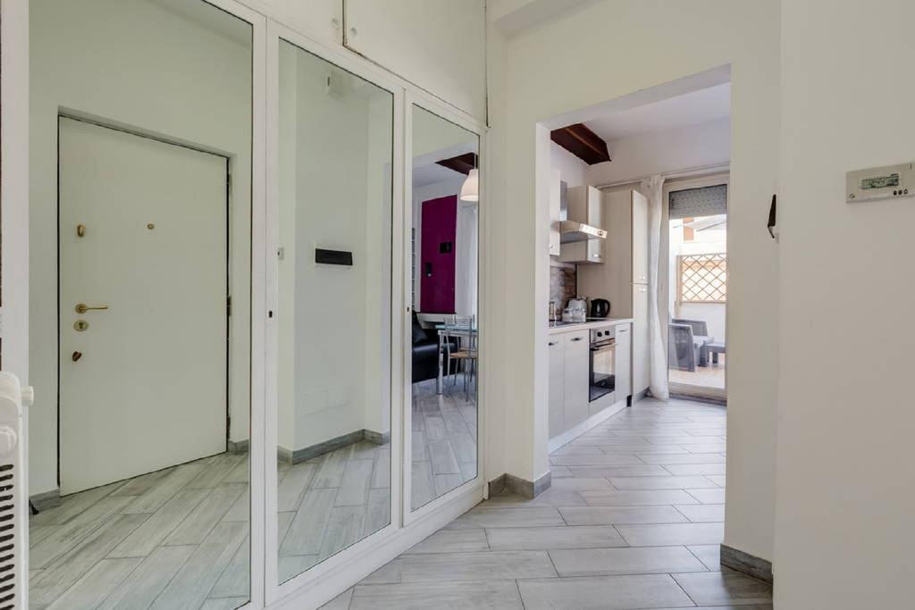 Rome Apartment With Terrace Autonomous Exterior foto